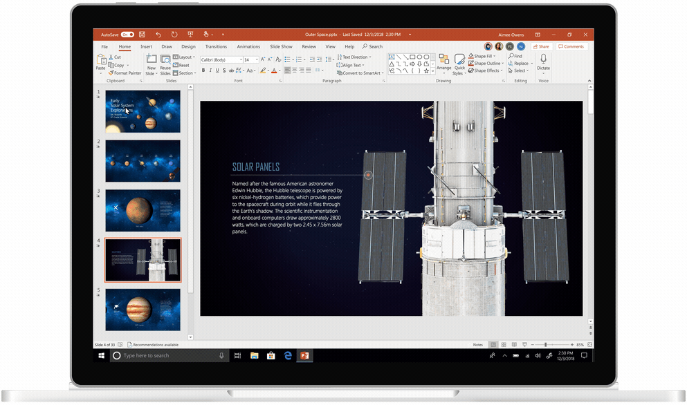 do animated gifs work in powerpoint for mac 365
